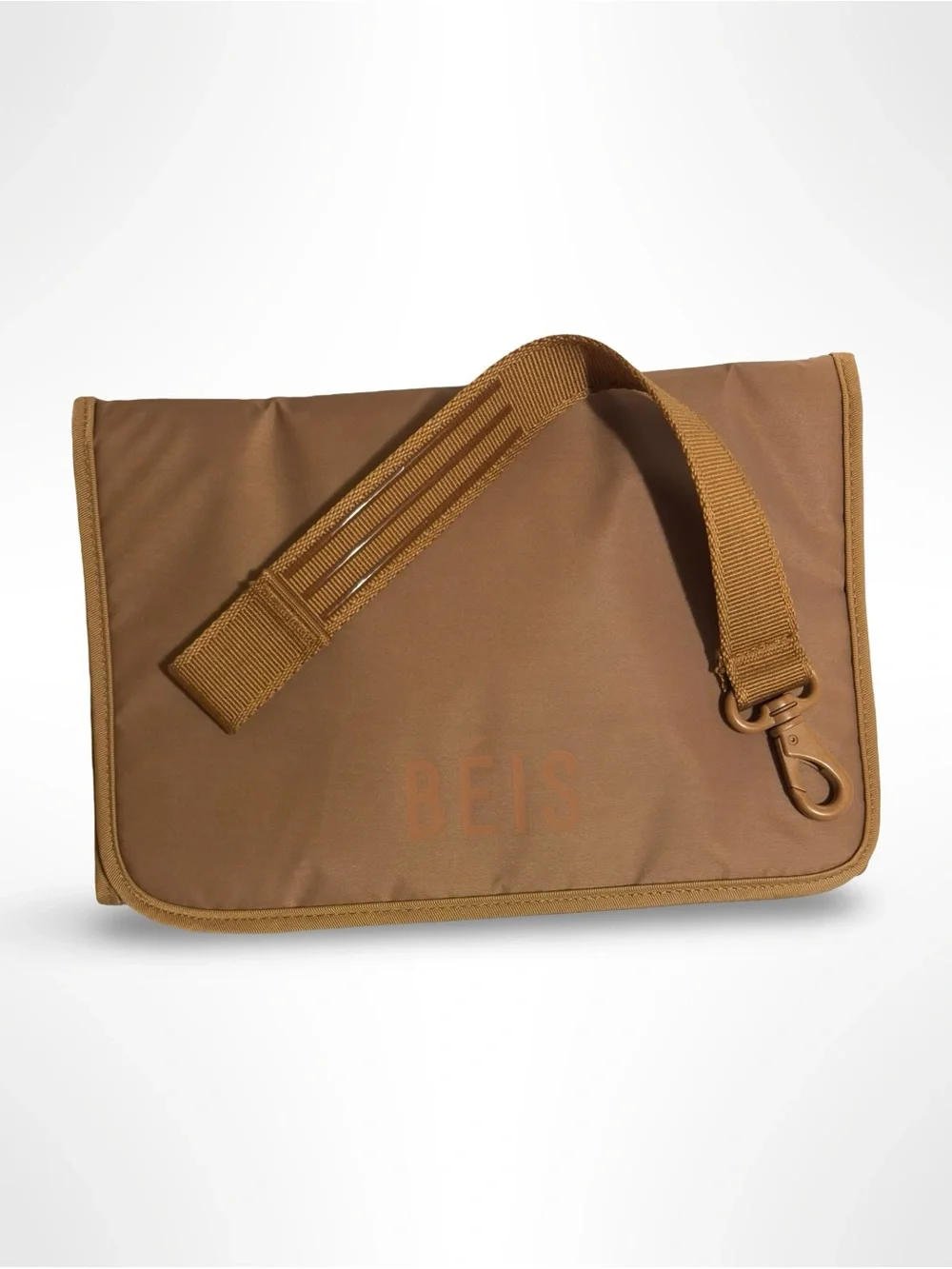 BÉIS Portable Baby Changing Mat Pad Tan Beige Travel Diaper Station